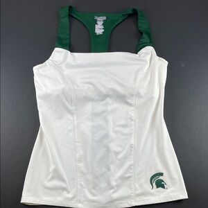 Pro Edge Women’s Michigan State Spartans Racerback Tank Top Size M